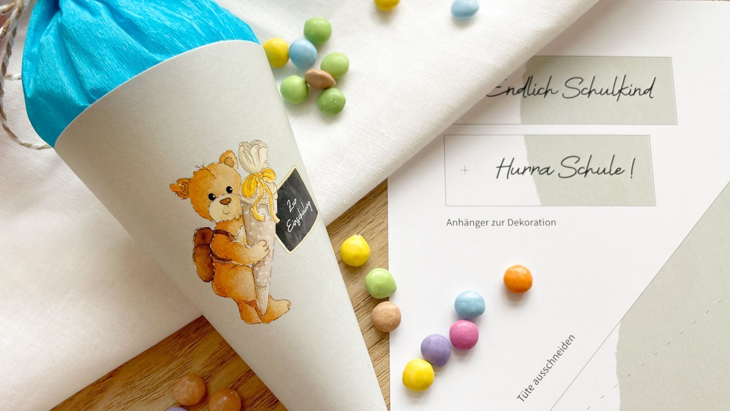 Ideen für die Schultüten Füllung und Geschenke zur Einschulung