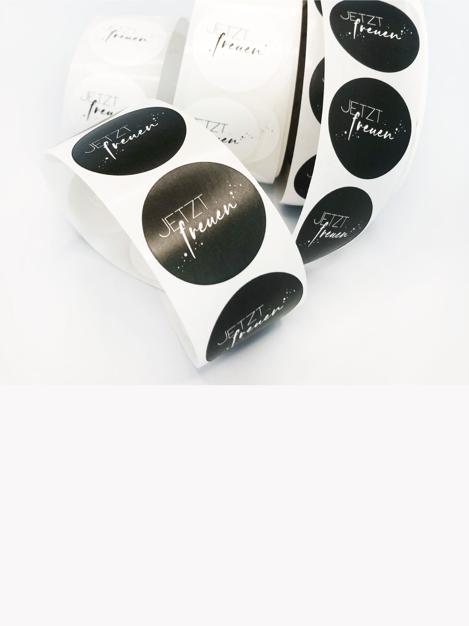 Kollektion Aufkleber Sticker Etiketten Handmade Business Funkenbunt