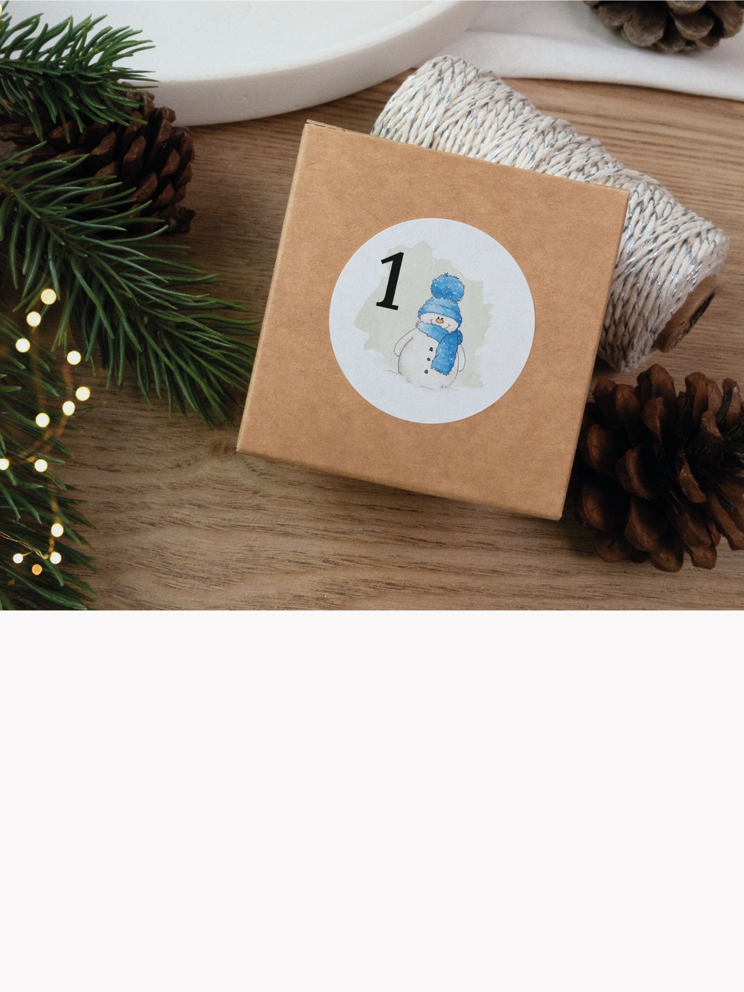 Kollektion Weihnachten Weihnachtskarten-Adventskalender-Aufkleber Anhaenger Bastelsets Funkenbunt