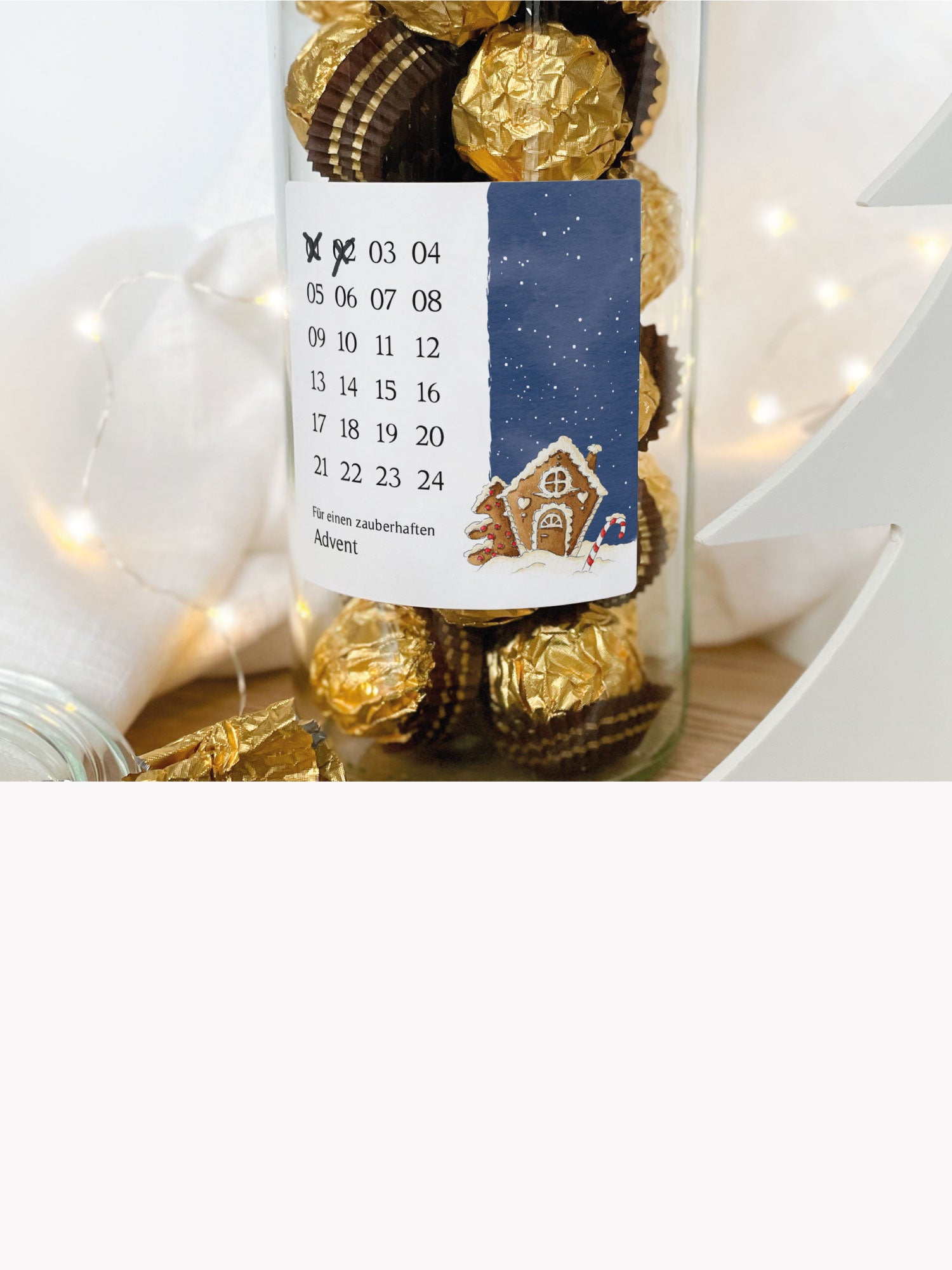Kollektion Digitales Weihnachten Weihnachtskarten-Adventskalender Aufkleber Download Bastelsets Funkenbunt