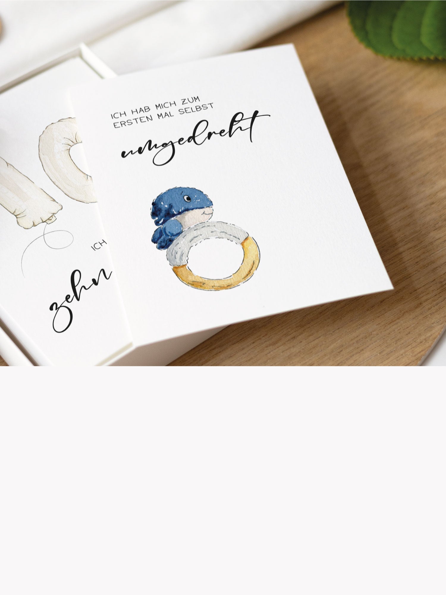 Digitale Kollektion für Babys und Geburt, Meilensteinkarten fürs erste Babyjahr