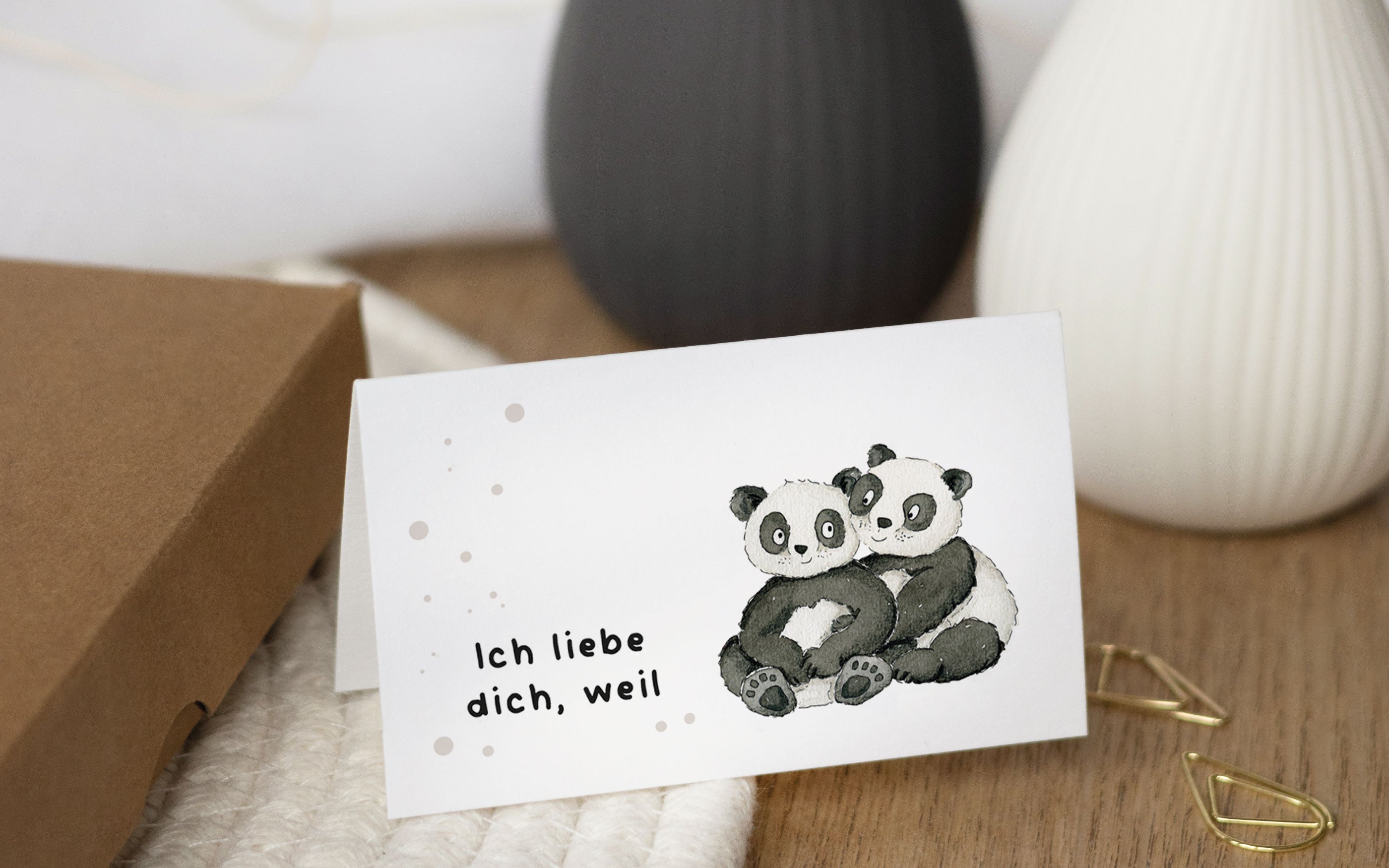 Geschenkbox mit Liebesbriefen "Gründe, warum ich dich liebe" zum Valentinstag, Hochzeit, Jahrestag oder Geburtstag