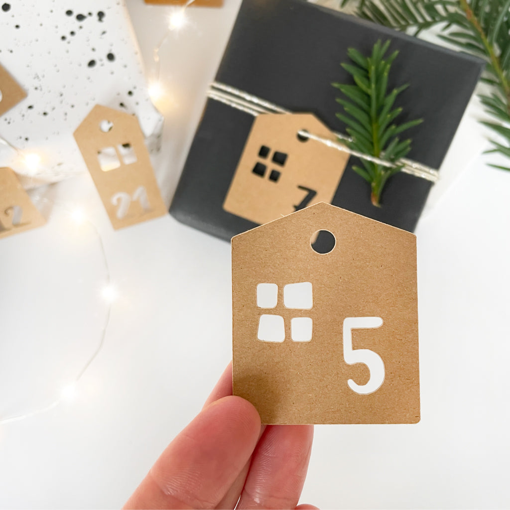 Detailansicht des Adventskalender Anhängern Nr. 5