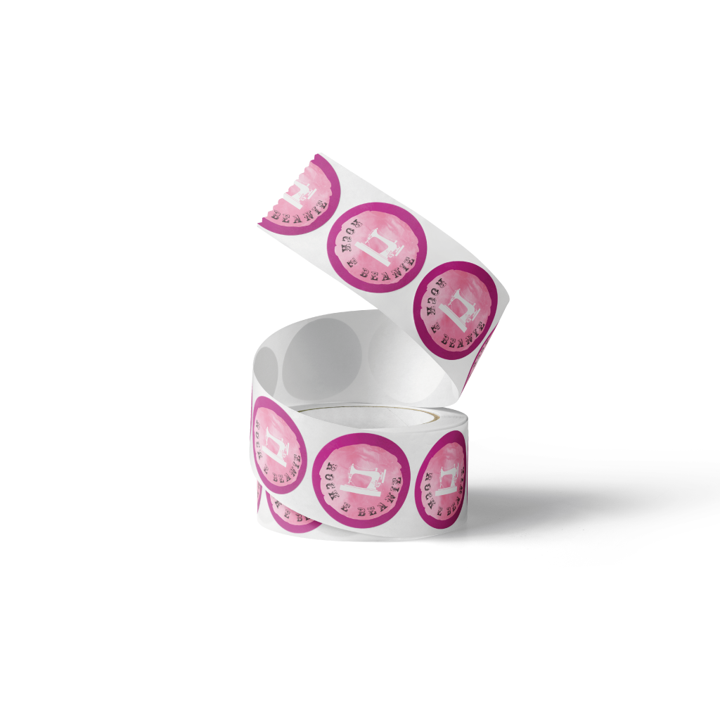 Aufkleber Referenzen Funkenbunt Marketing Material Grafikdesign Rcokebeanie