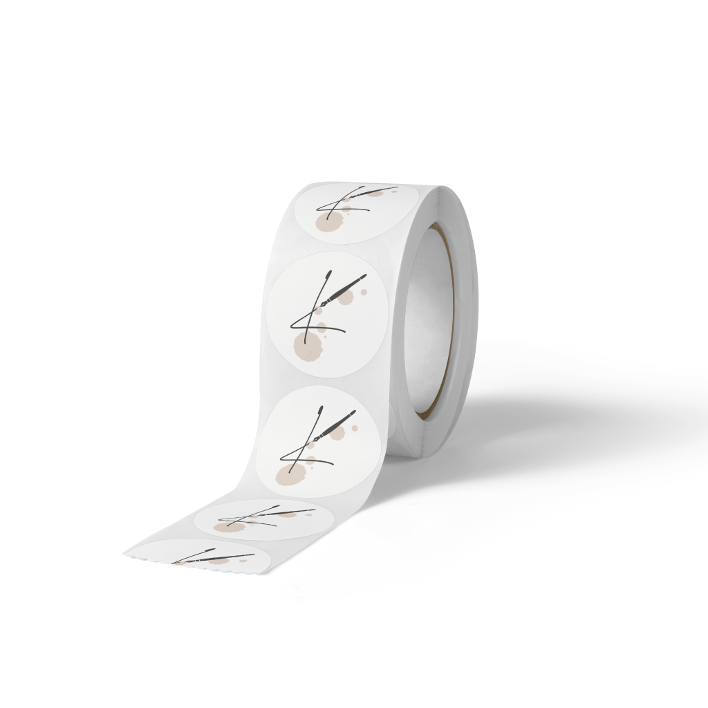 Aufkleber Referenzen Funkenbunt Marketing Material Grafikdesign Kunstkraemerin