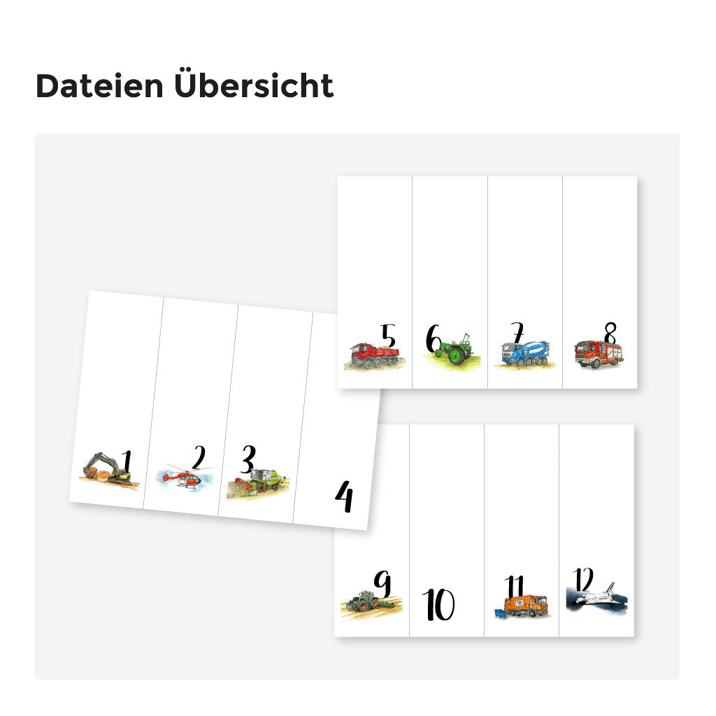 Übersicht der Dateien