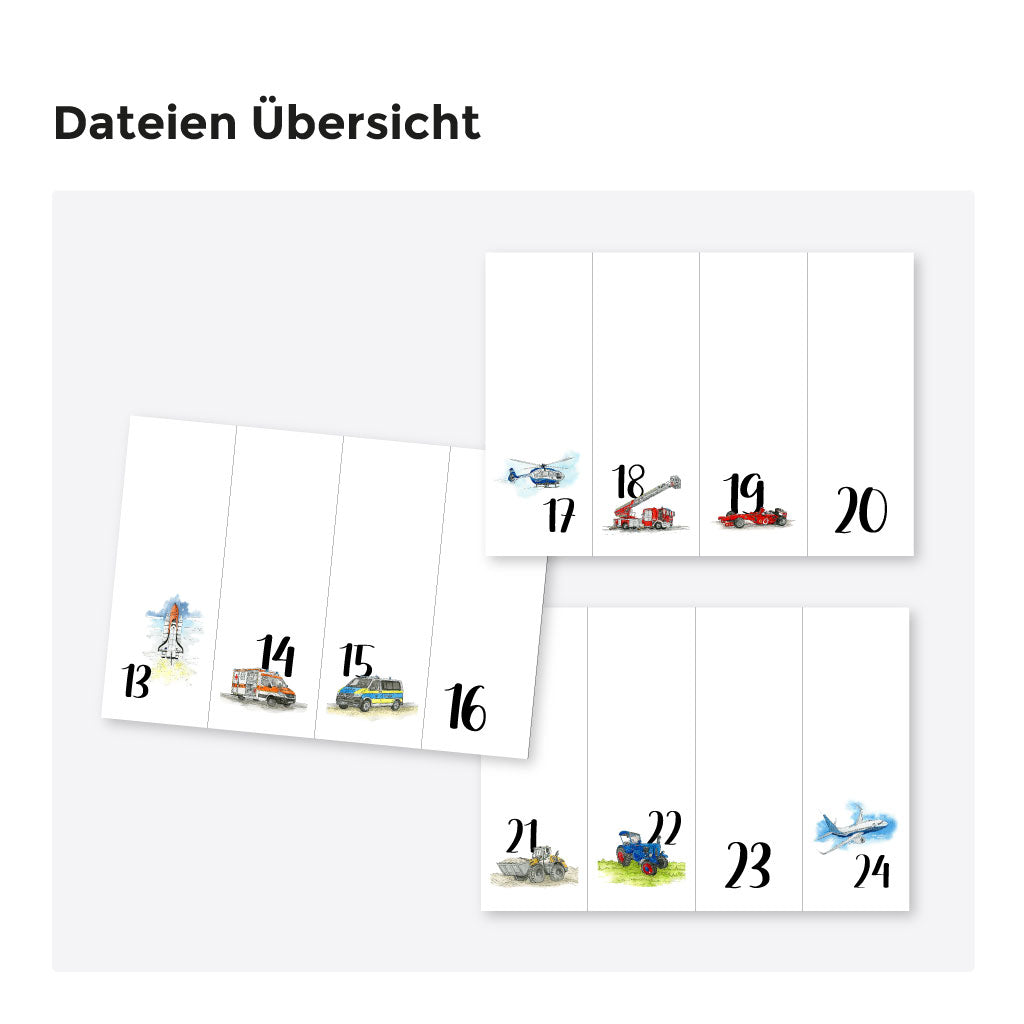 Übersicht der Dateien