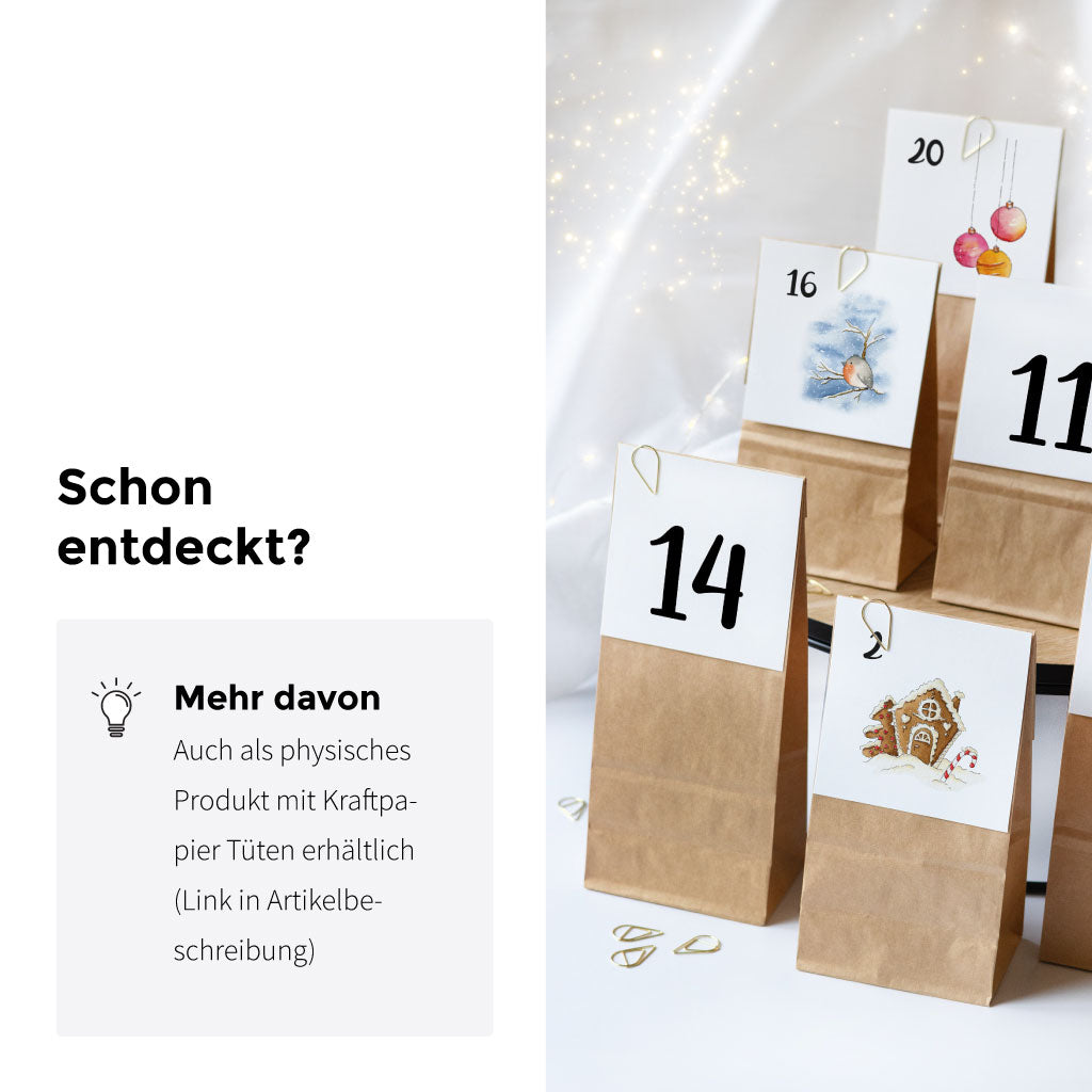 Die Karten gibt es auch fertig als physisches Produkt