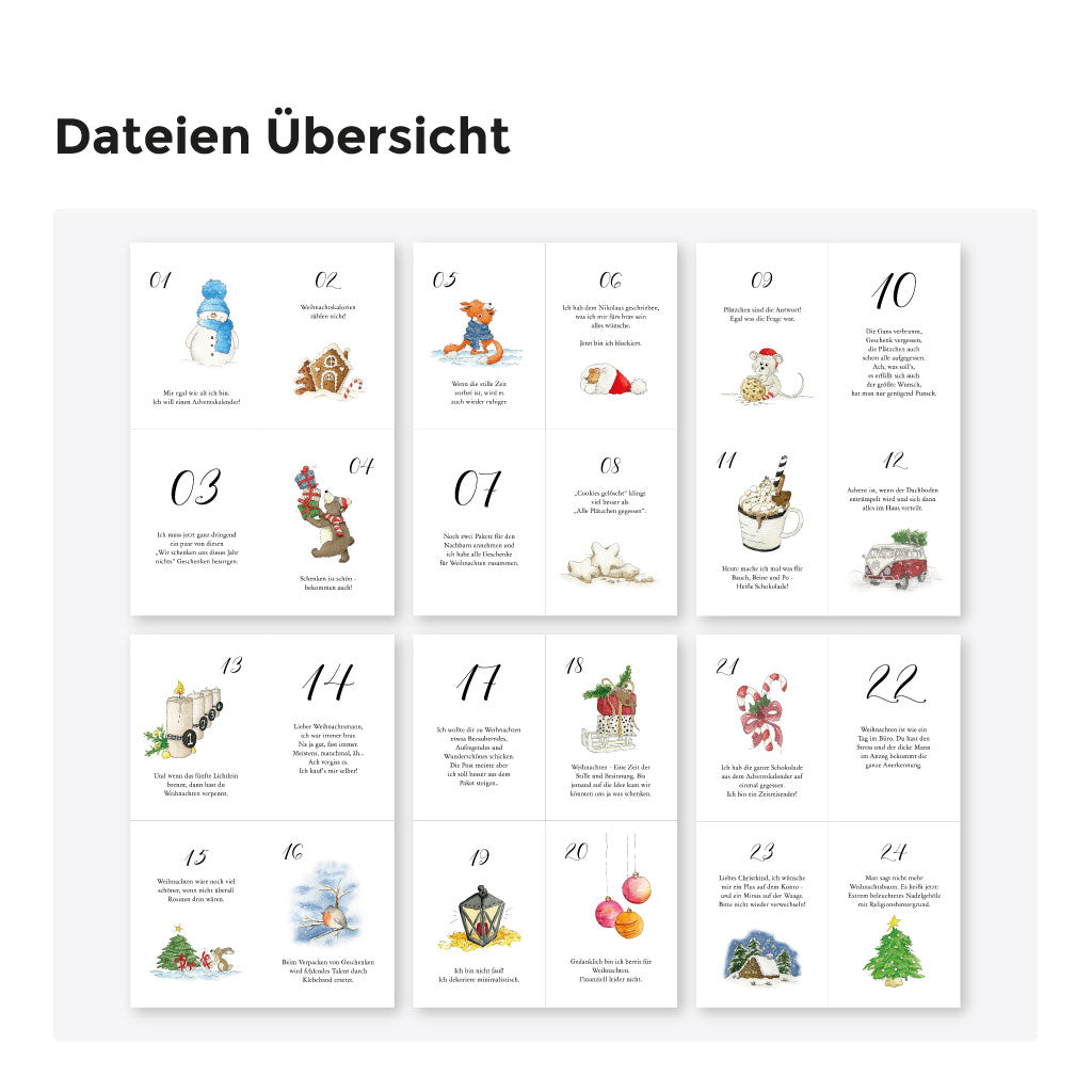 Dateien in der Übersicht