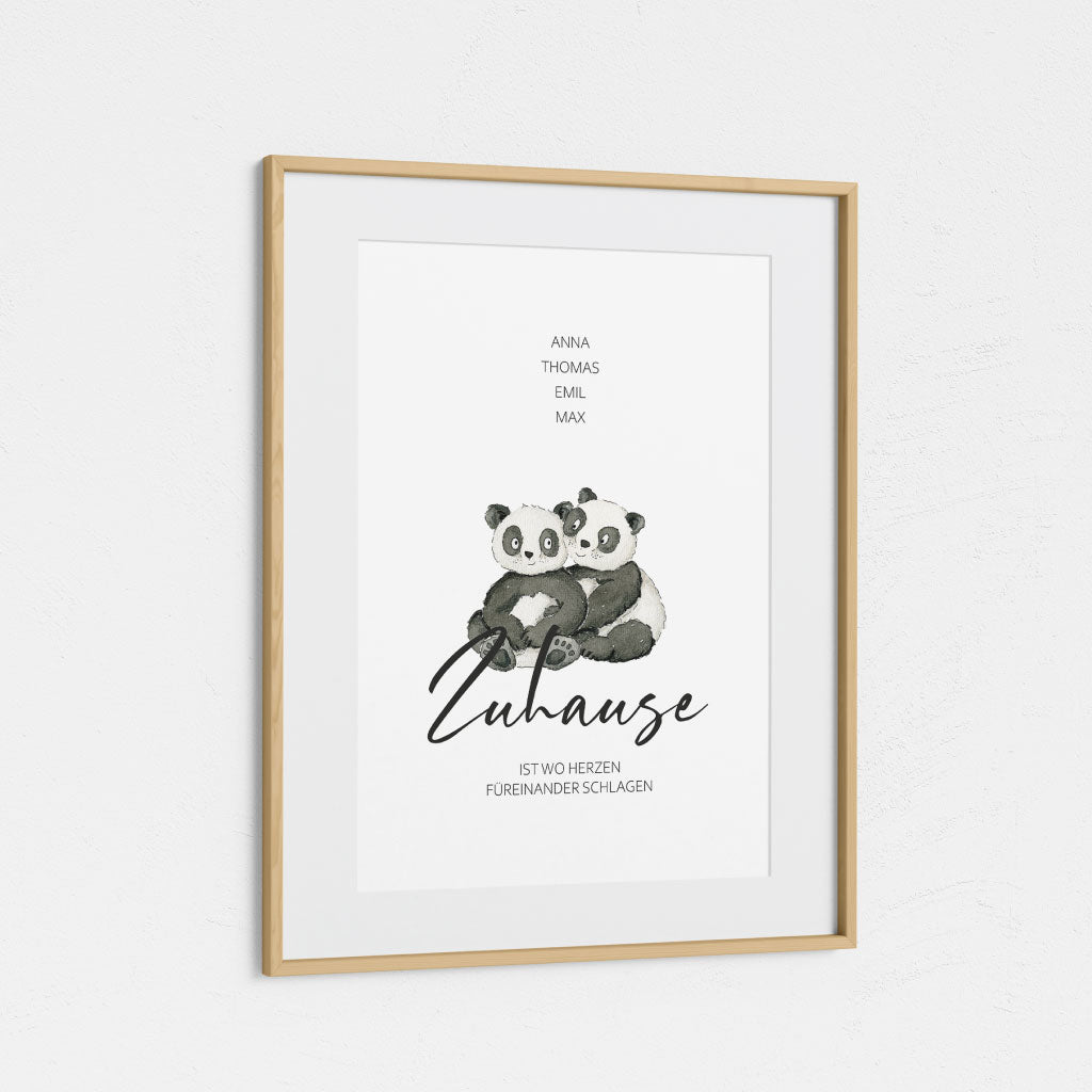 Poster - Home is where hearts beat for each other