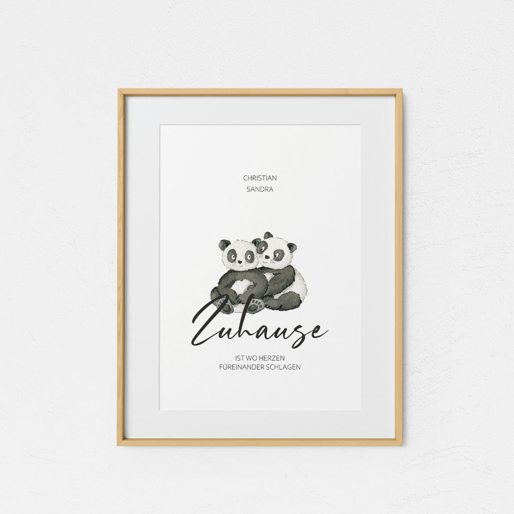 Poster - Home is where hearts beat for each other