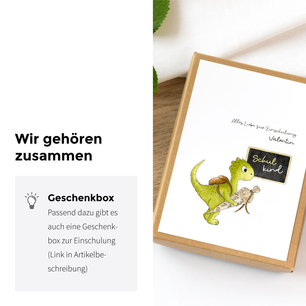 Passend zu den Anhängern gibt es auch Karten, Geschenkboxen und DIY Mini Schultüten