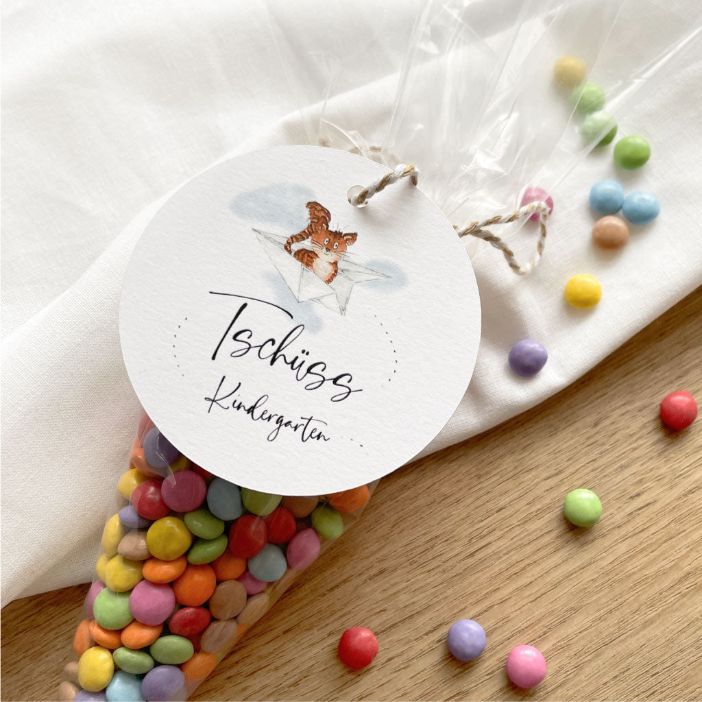Geschenkanhänger für Kindergarten Abschied