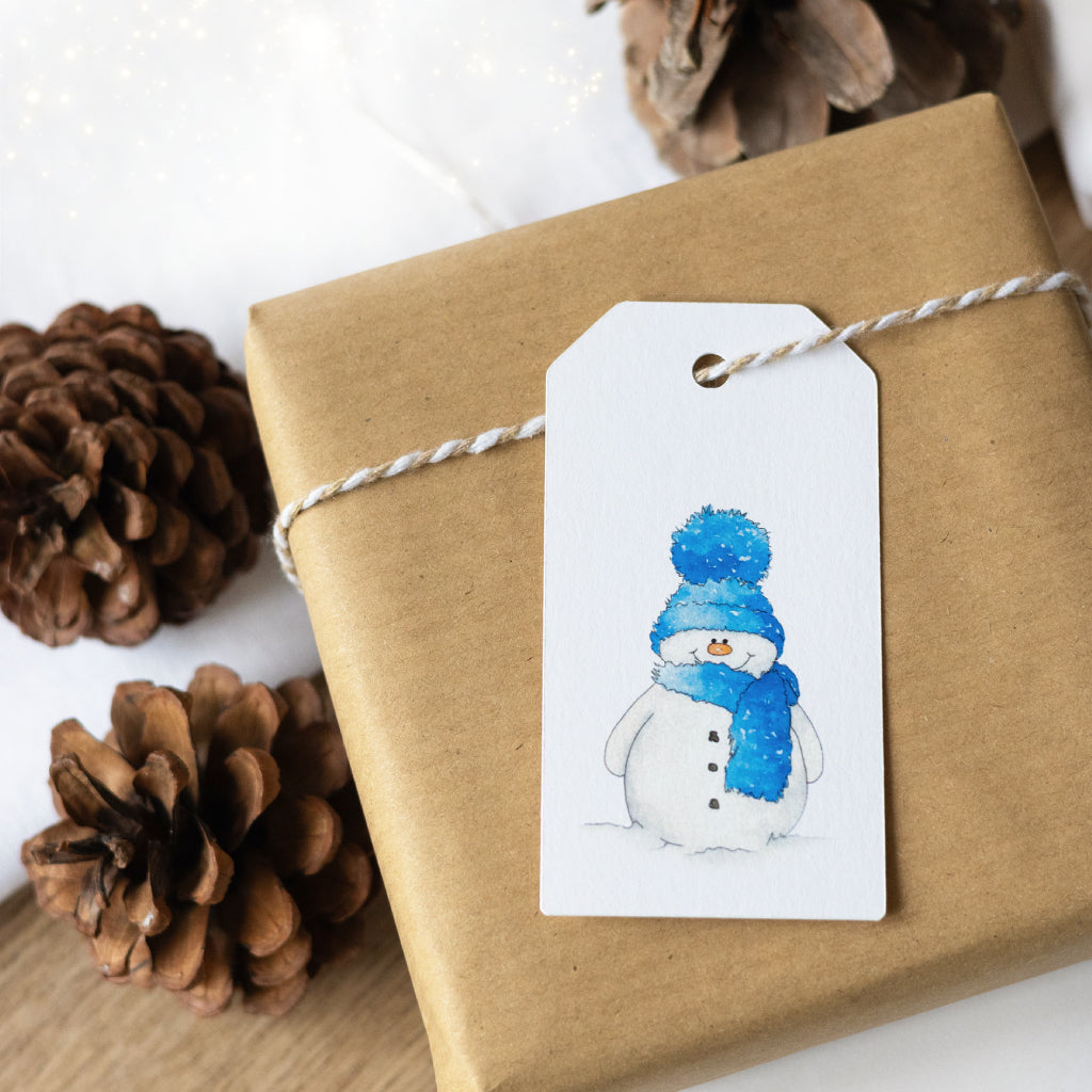 Anhänger mit Schneemann Motiv