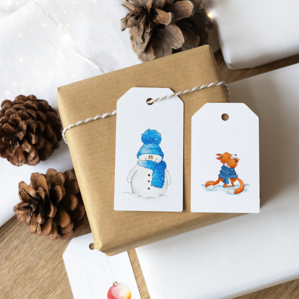 Detailaufnahme der Weihnachtsanhänger