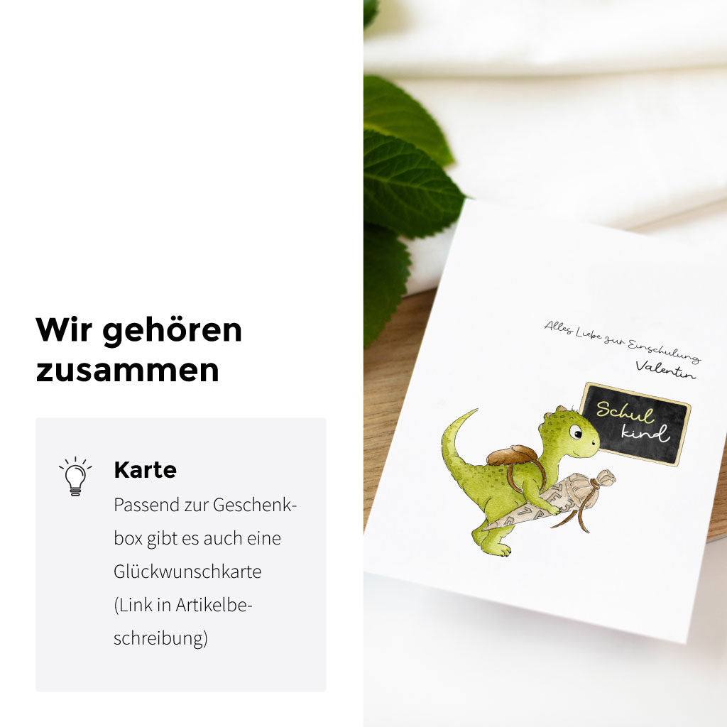 Passend zur Geschenkschachtel gibt es auch eine Karte, Deko Anhänger und DIY Mini Zuckertüten