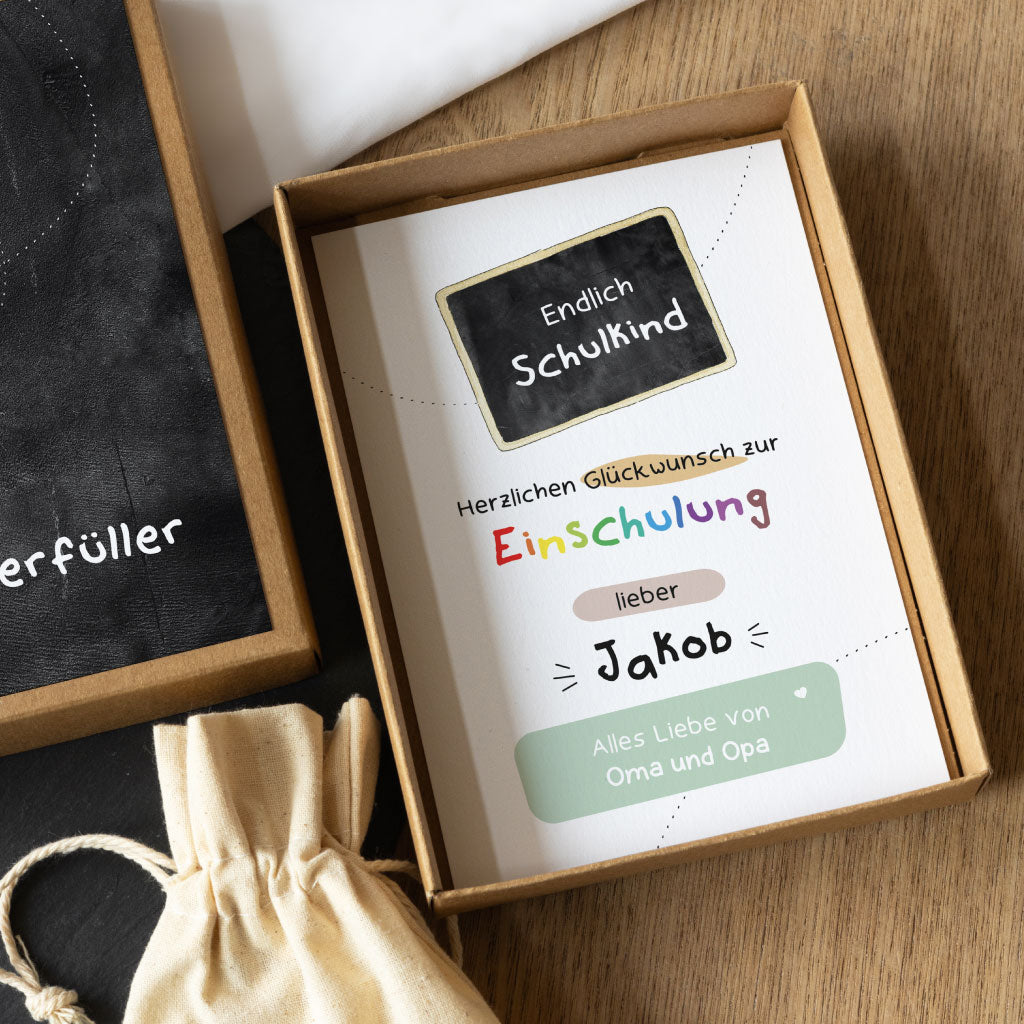 Geschenkidee zum Schulanfang für die Grundschule