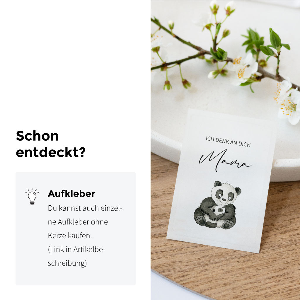 Es gibt auch einzelne Aufkleber zu kaufen