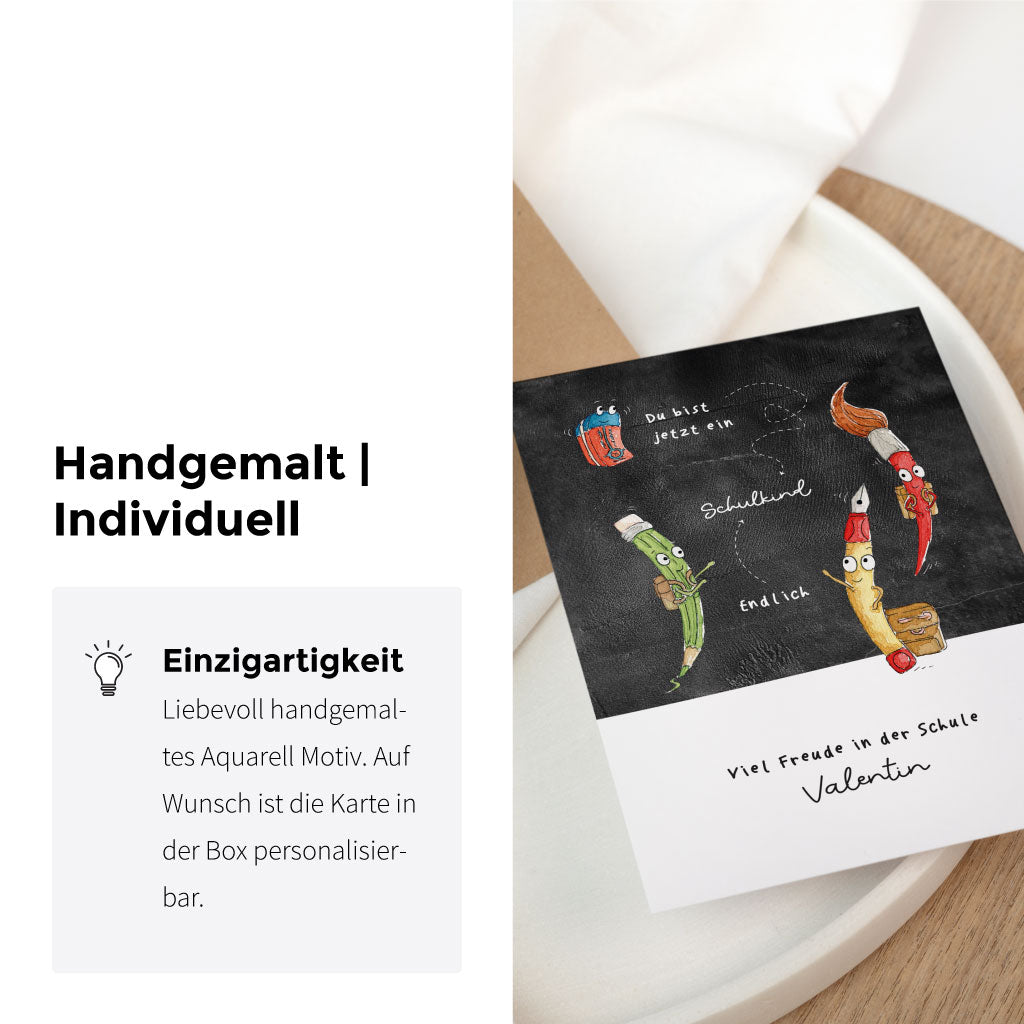 Handgemaltes einzigartiges Aquarell Motiv