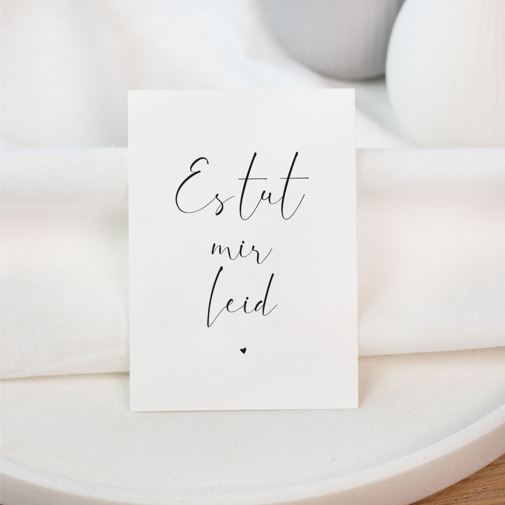 Kärtchen DIN A7 im Hochformat