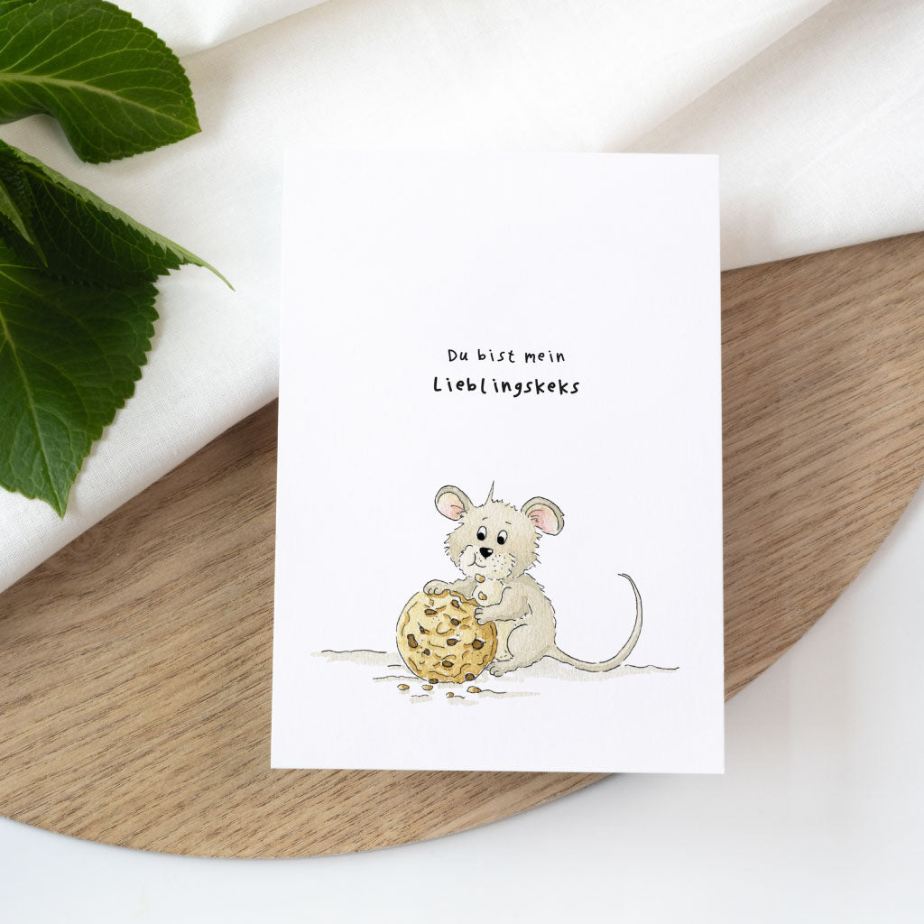 Postkarte zum Valentinstag, Geburtstag oder einfach so
