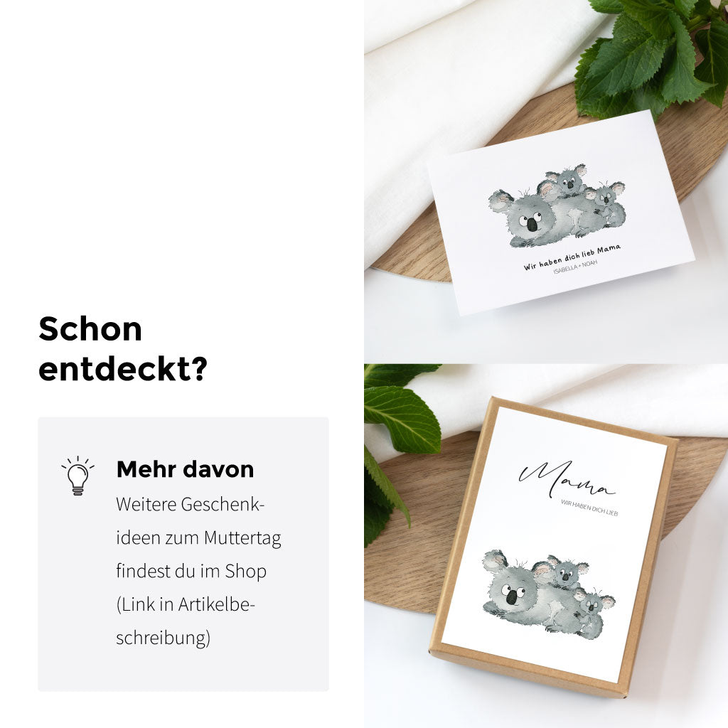 Weitere Ideen zum Muttertag findest du im Shop