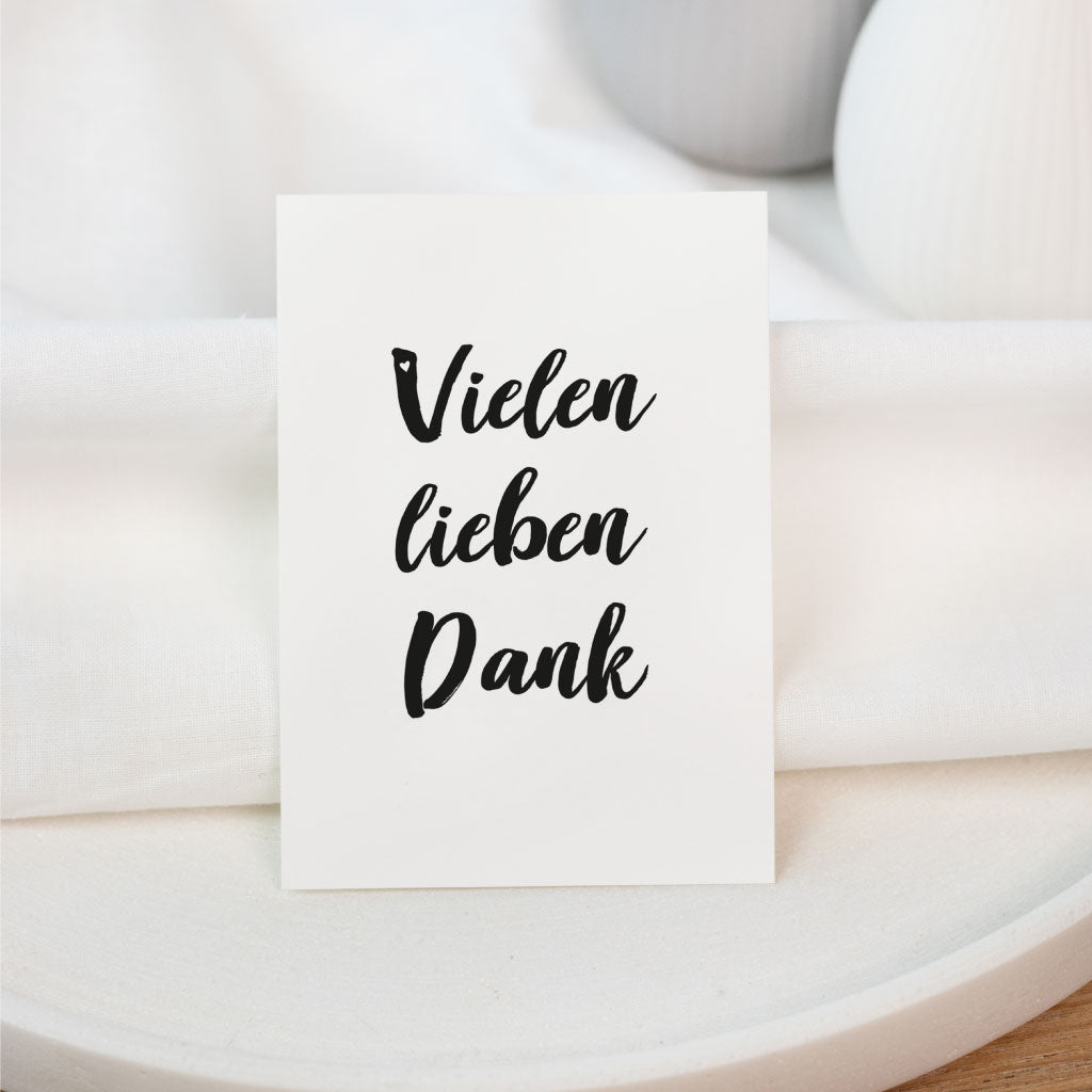 Kärtchen DIN A7 im Hochformat