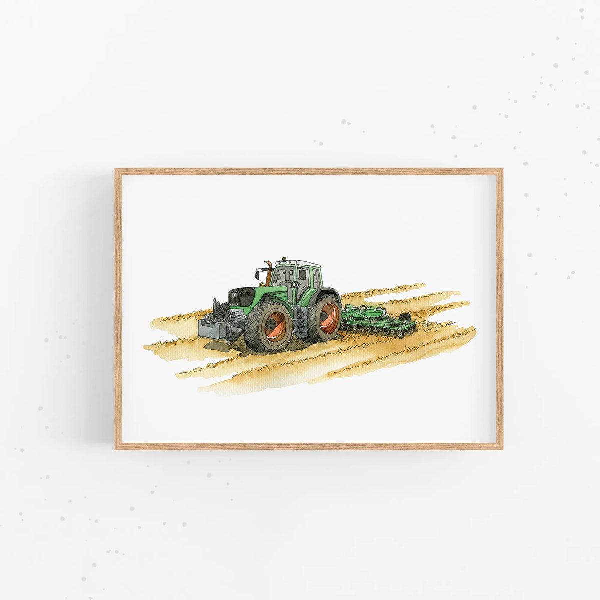 Fahrzeug Poster - Traktor