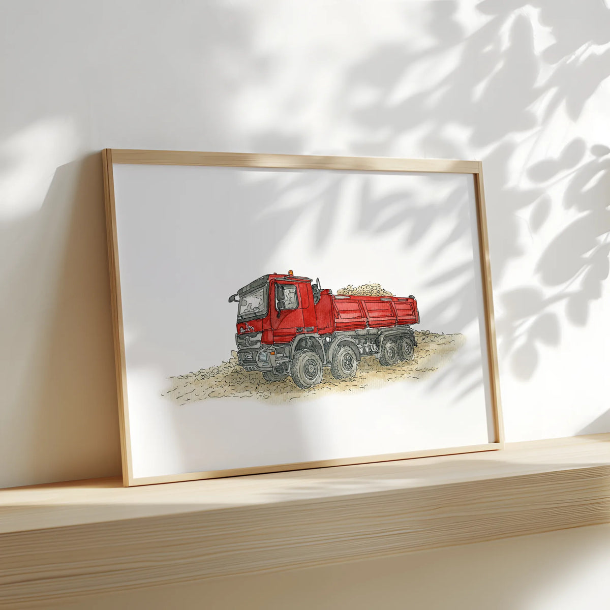 Fahrzeug Poster - Kipper