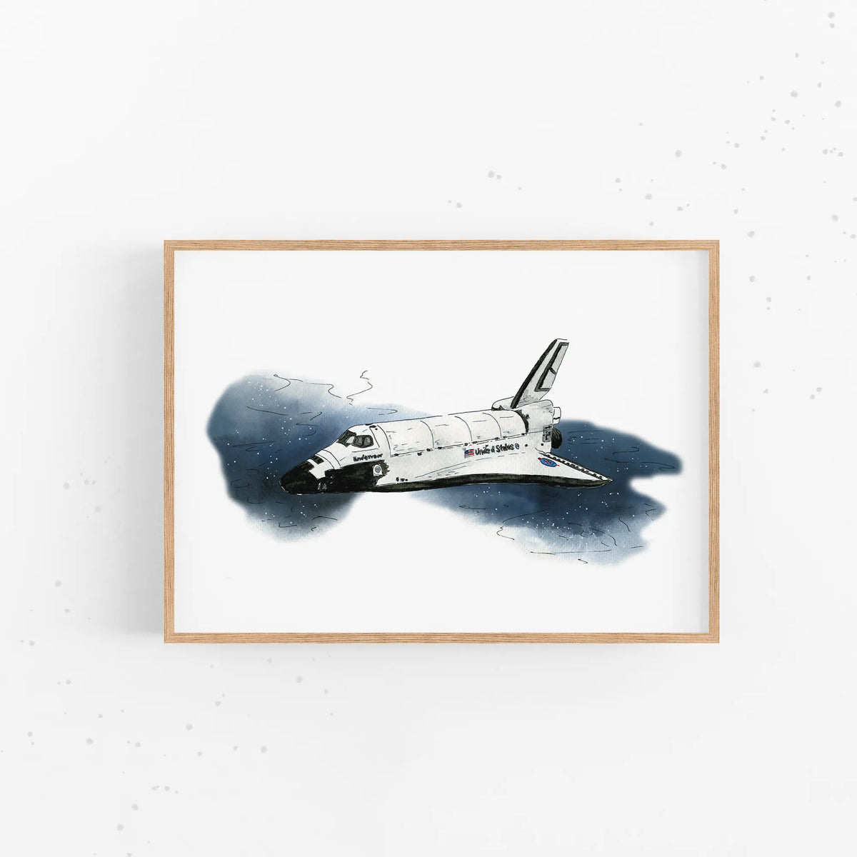 Weltraum Poster - Space Shuttle
