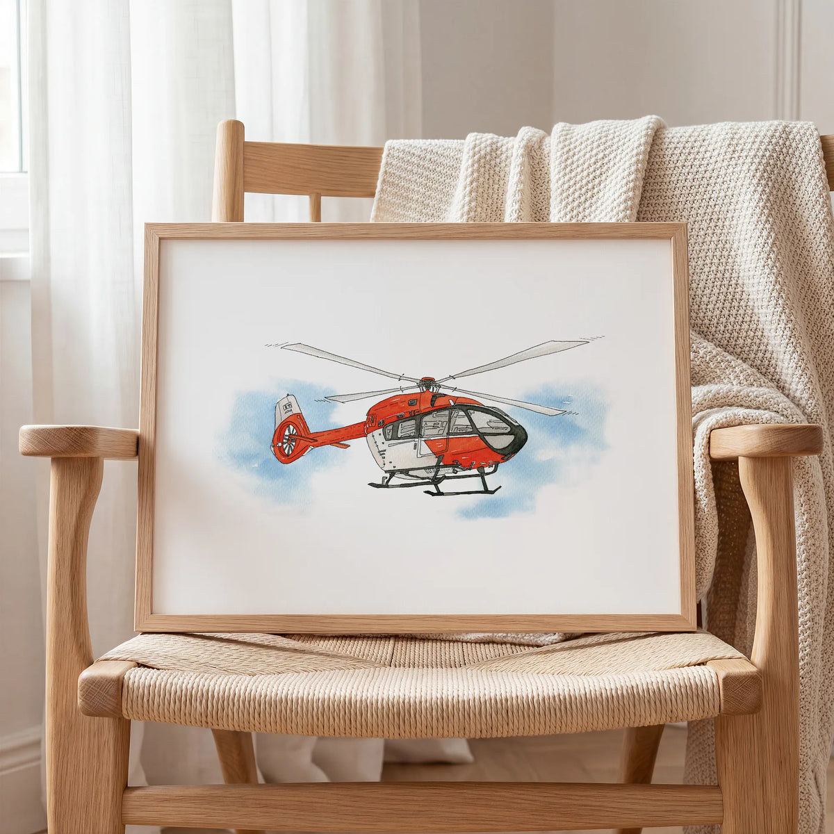 Luftfahrt Poster - Hubschrauber