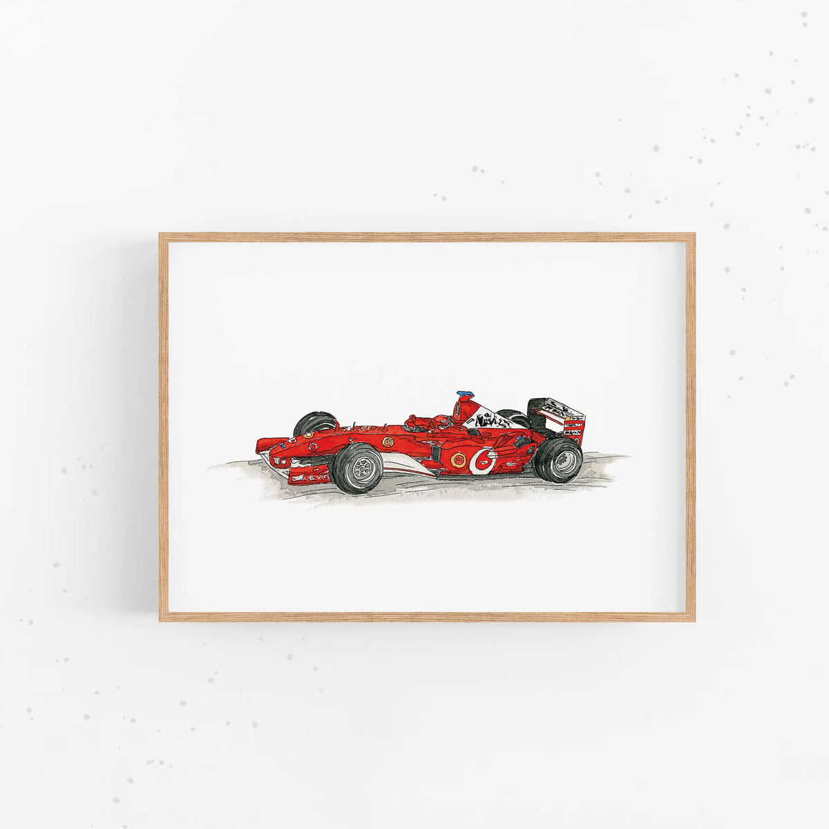 Fahrzeug Poster - Rennwagen