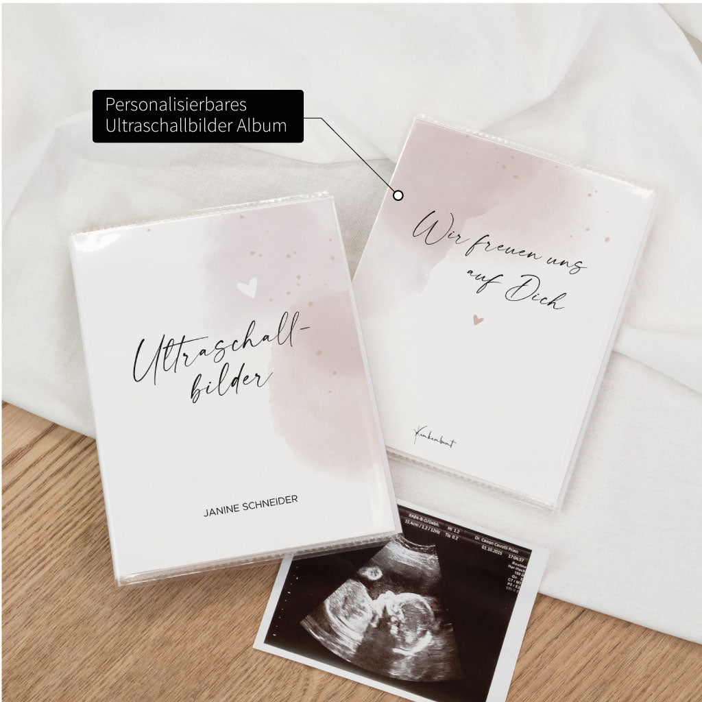 Personalisierbares Ultraschallbilder Album