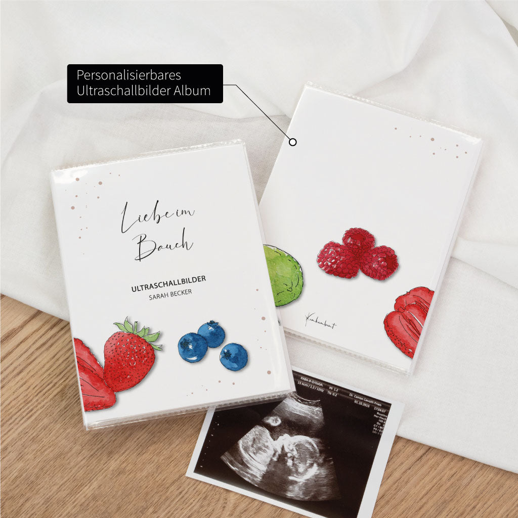 Personalisierbares Ultraschallbilder Album