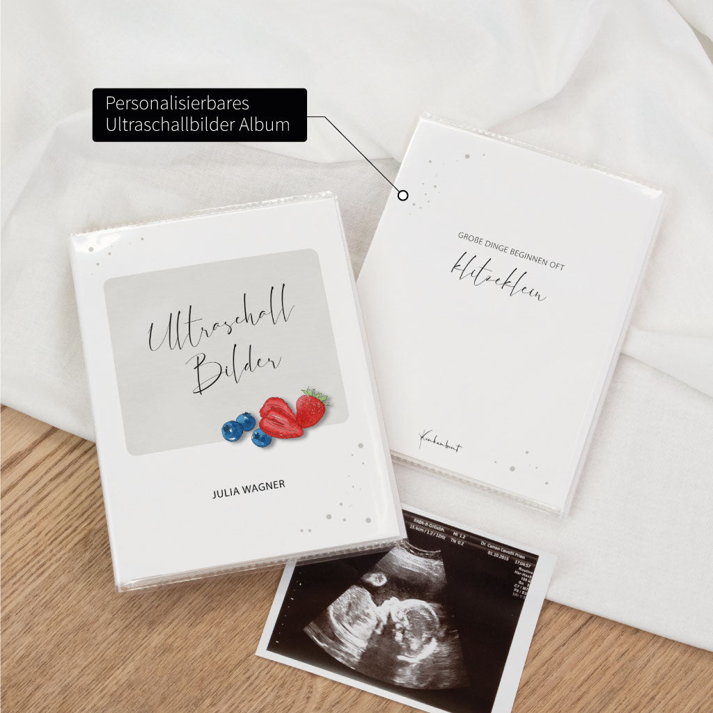Personalisierbares Ultraschallbilder Album