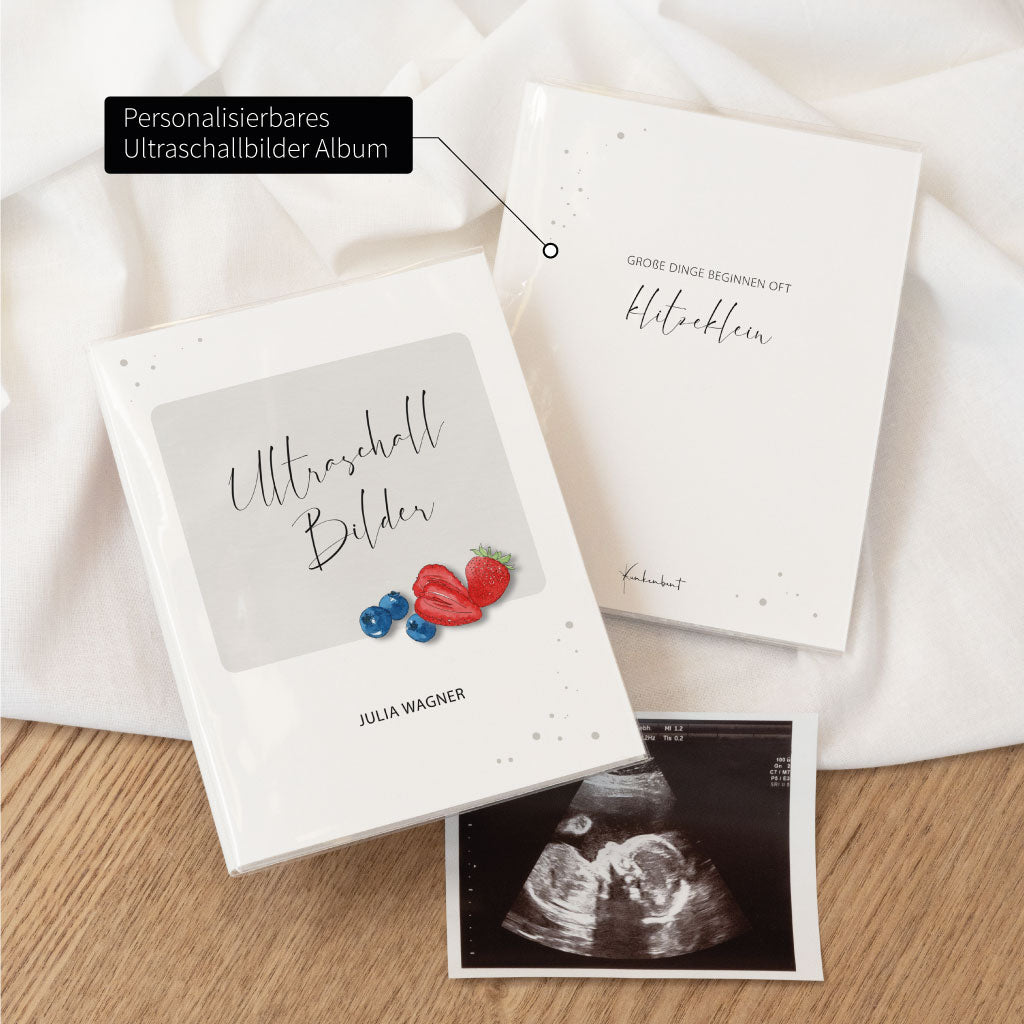Personalisierbares Ultraschallbilder Album