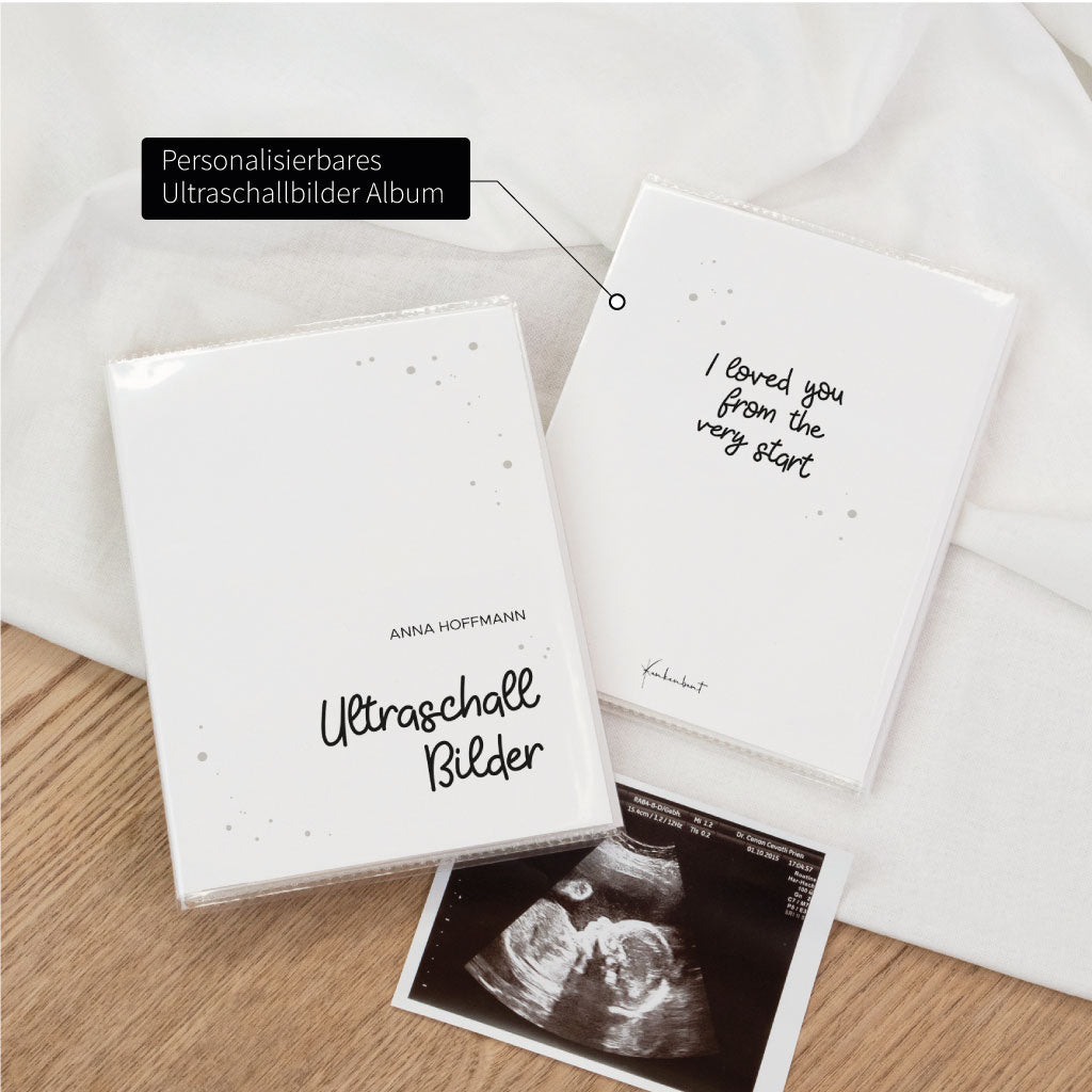 Personalisierbares Ultraschallbilder Album