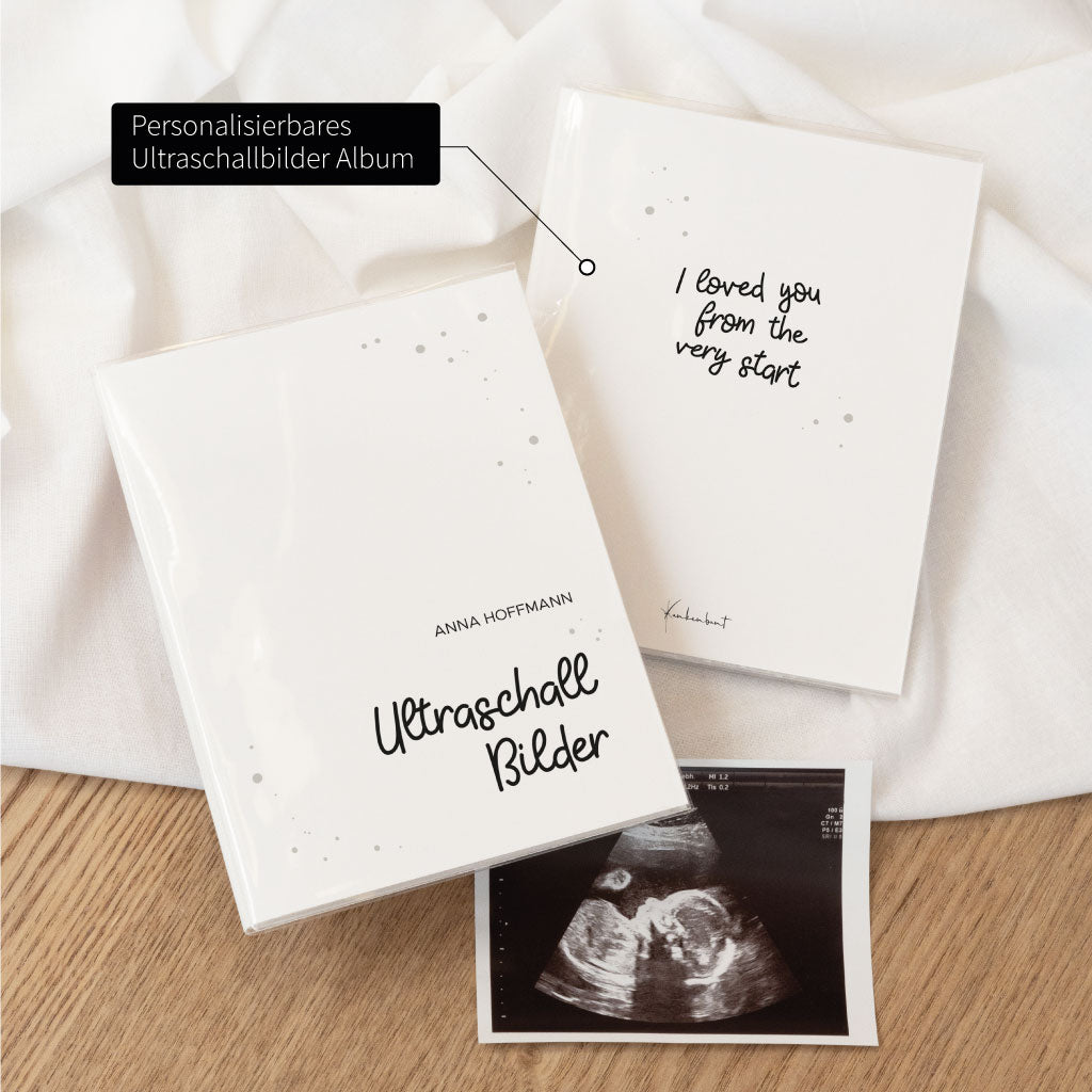 Personalisierbares Ultraschallbilder Album