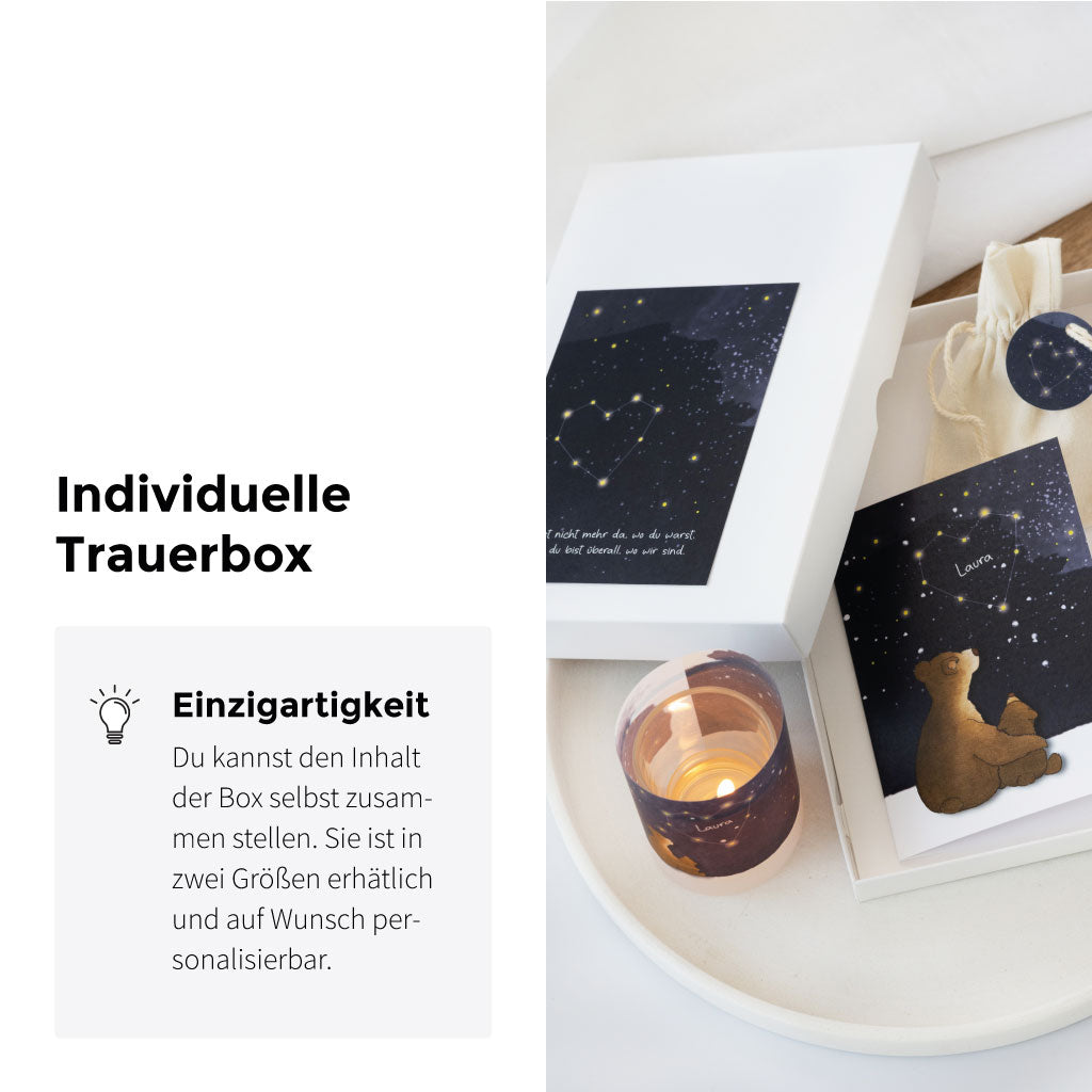 Inhalt der Trostbox lässt sich frei zusammenstellen