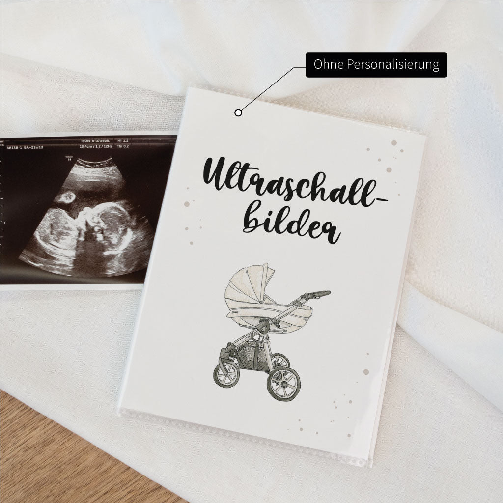 Ultraschall Bilder Mappe ohne Namen