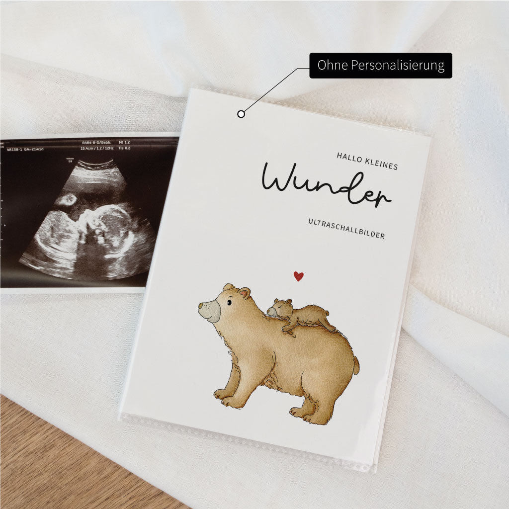 Ultraschall Bilder Mappe ohne Namen
