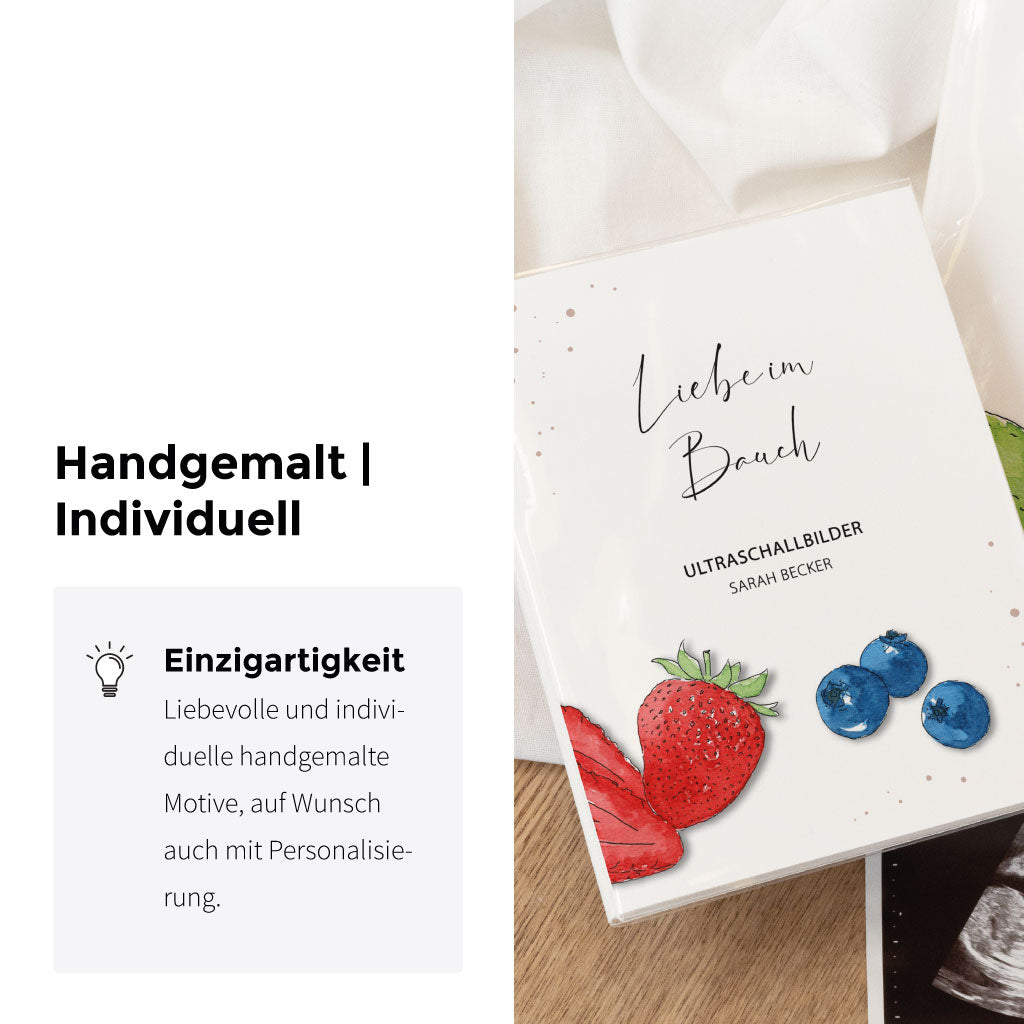 Handgemalte Aquarell Motive