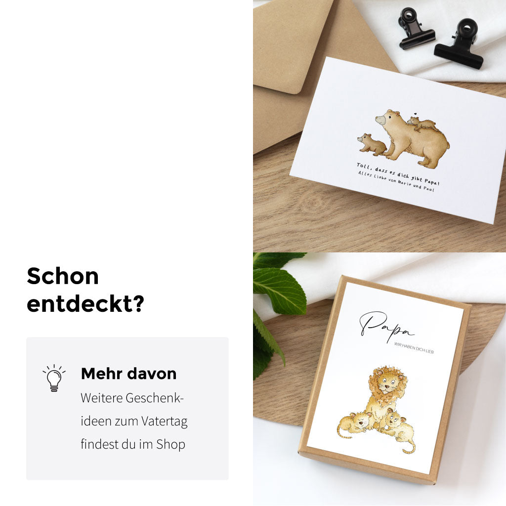 Schon entdeckt? Mehr Ideen zum Vatertag im Shop