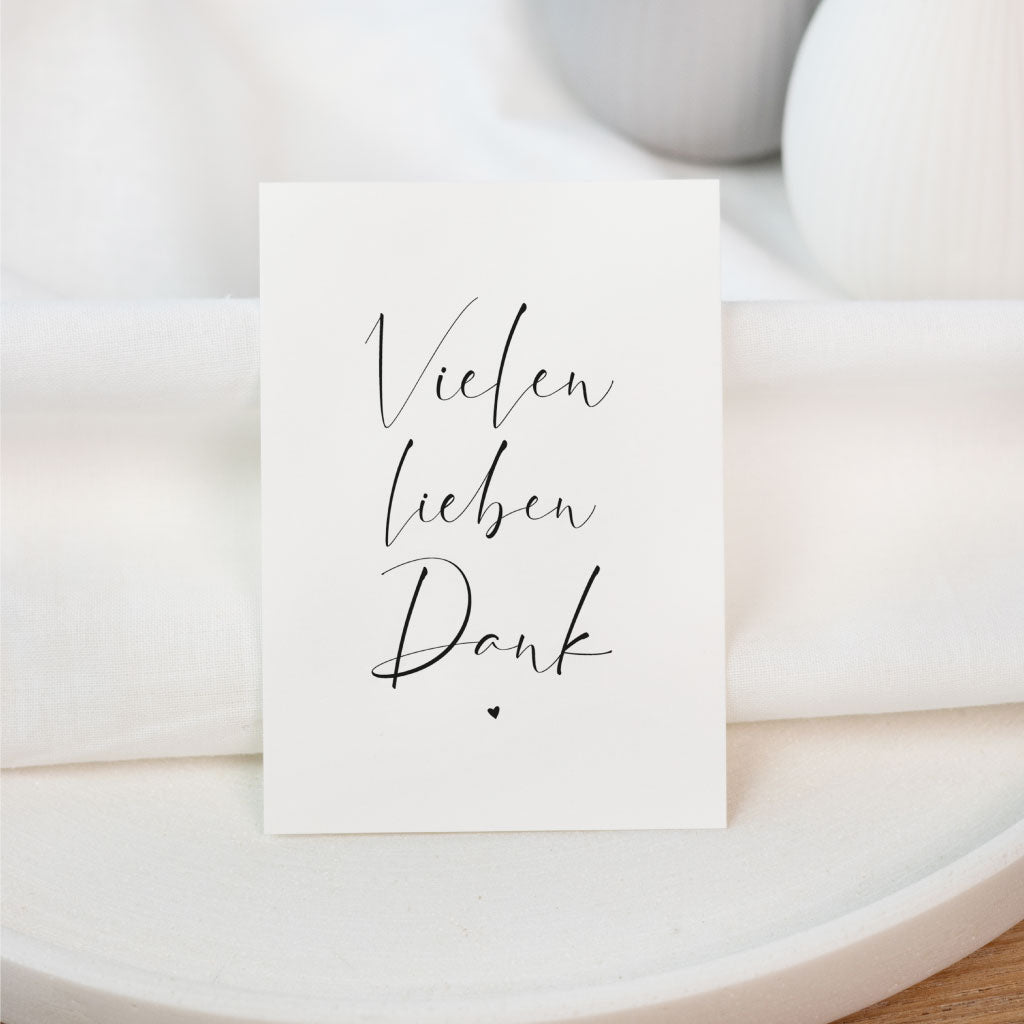 Kärtchen DIN A7 im Hochformat