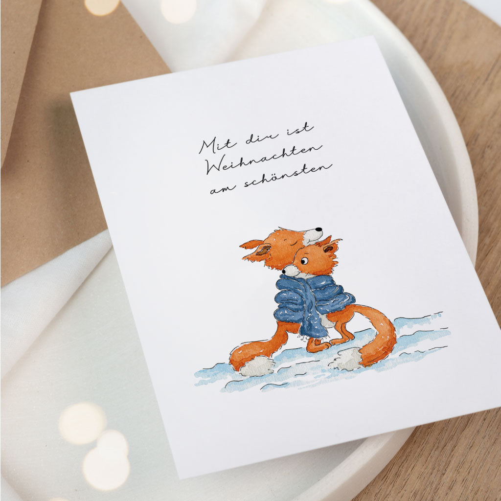 Text: Mit dir ist Weihnachten am schönsten