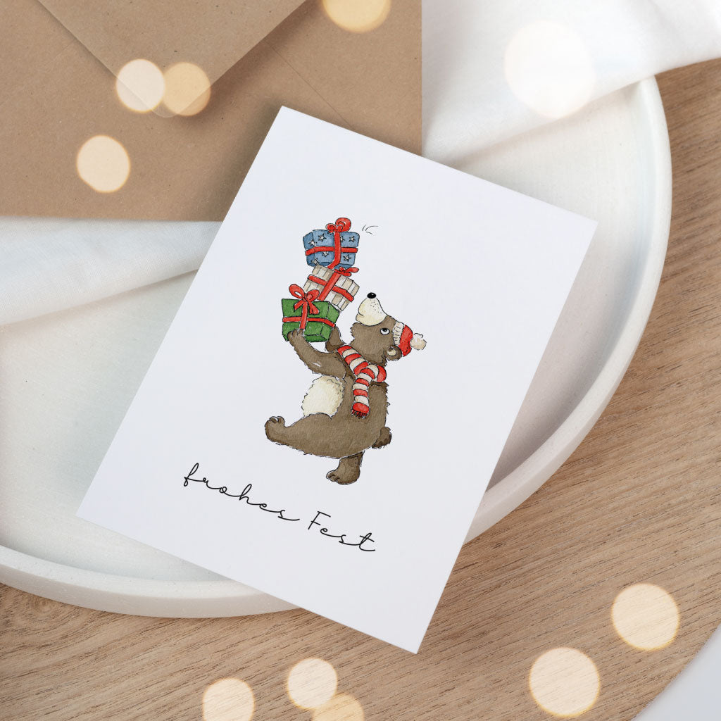 Individuelle Grußkarte Advent und Weihnachtszeit