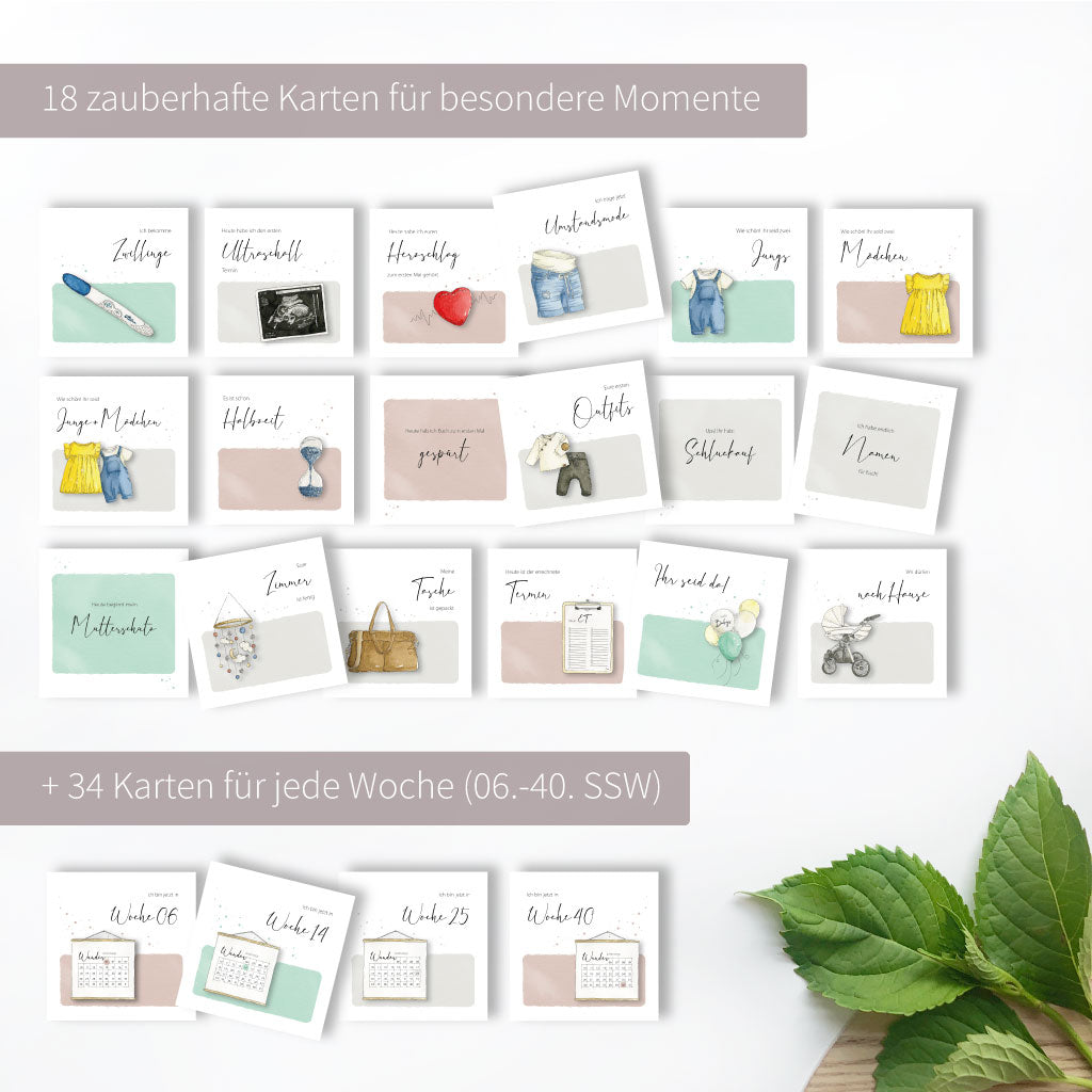 52 Karten in der Übersicht