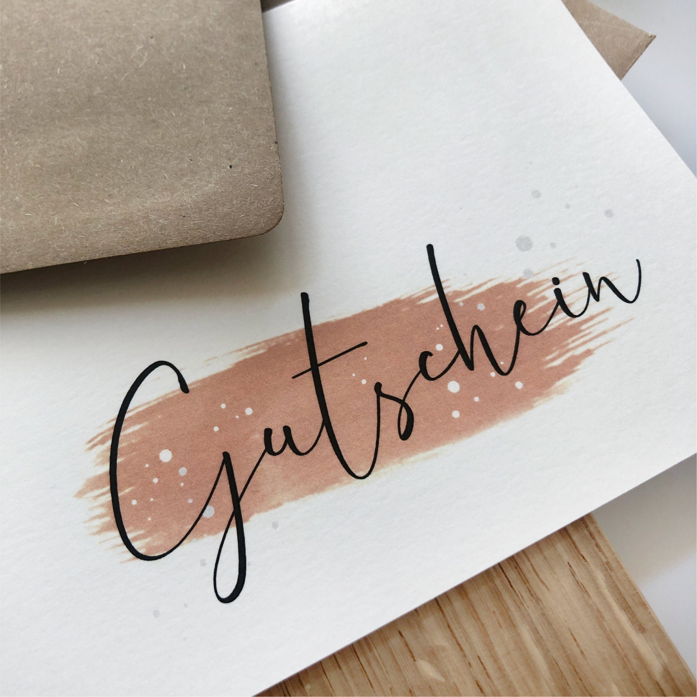 Card Voucher - Watercolor