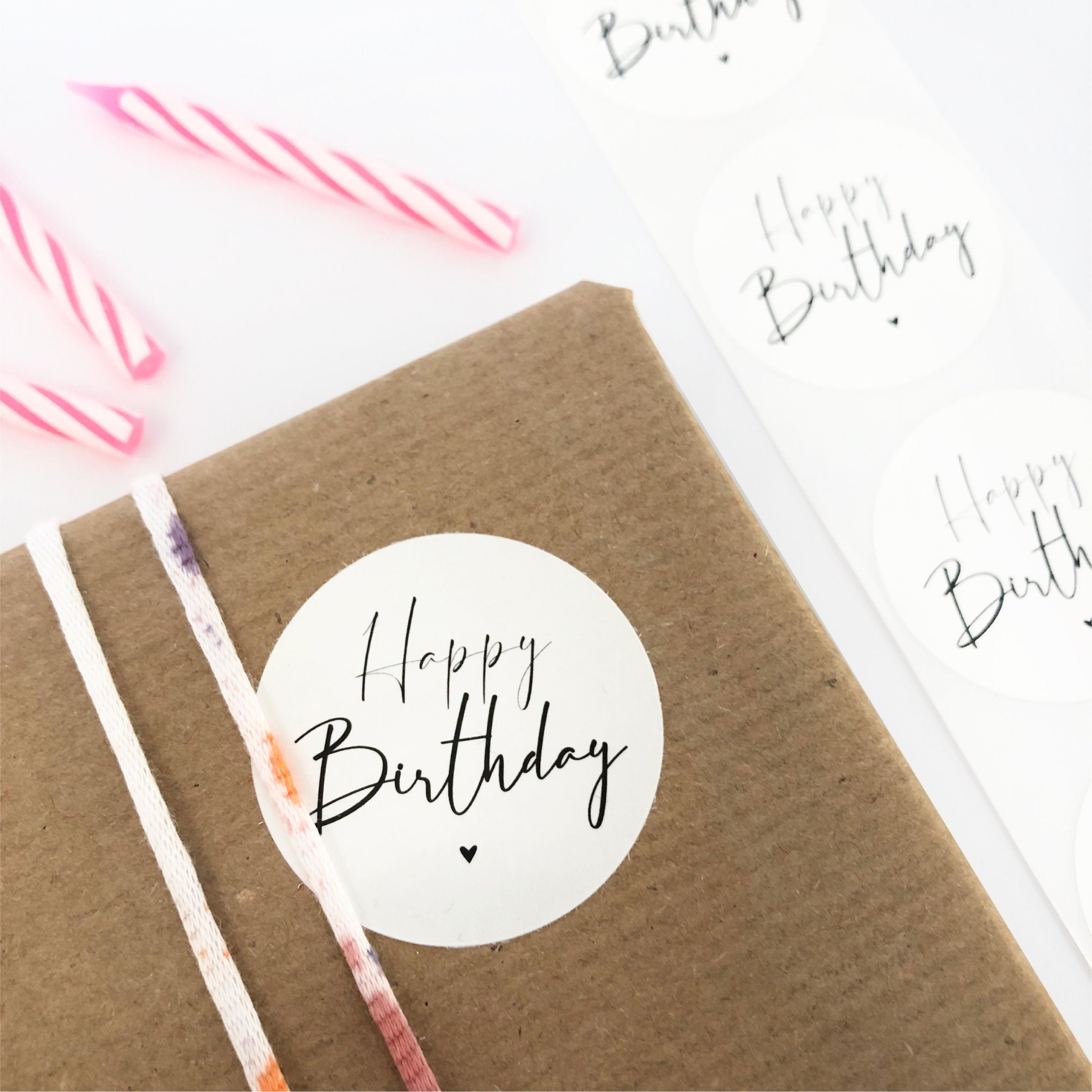 Aufkleber - Happy Birthday