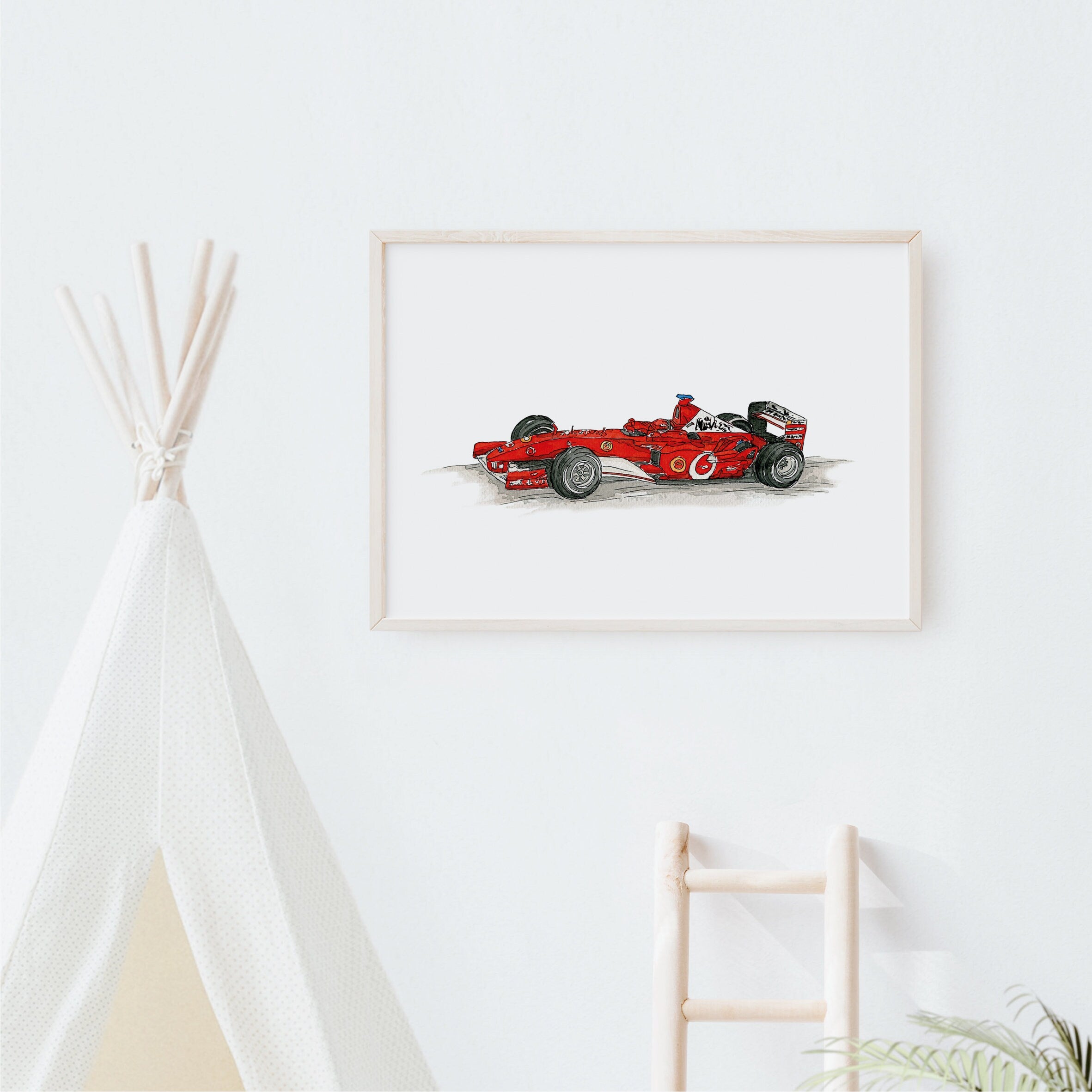Fahrzeug Poster - Rennwagen